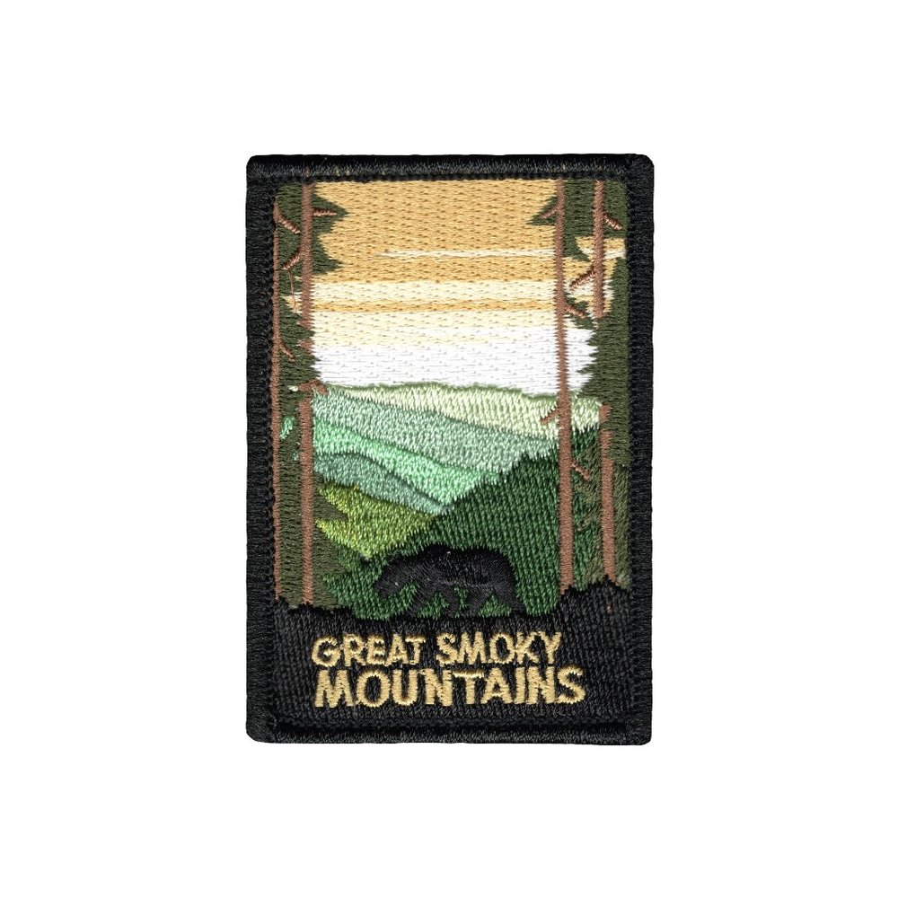 Great Smoky Mountains National Park Patch | Embroidered | Iron or Sew On